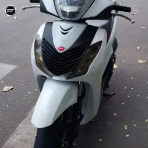 Honda @ up SH 2012 2 đĩa trắng đen sporty